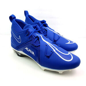 Nike Alpha Menace Pro 3 Mens Size 17 Game Royal Blue White Football Cleats